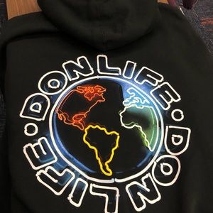 Big Sean Don Life Zip-up Hoodie XL